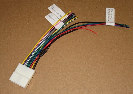 20-pin Connector for Subaru radio install