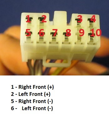 Subaru 10-pin connector